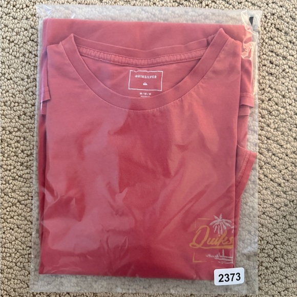 QUIKSILVER Surf Goods Tee Shirt Men M Medium Modern Fit - Picture 6 of 6